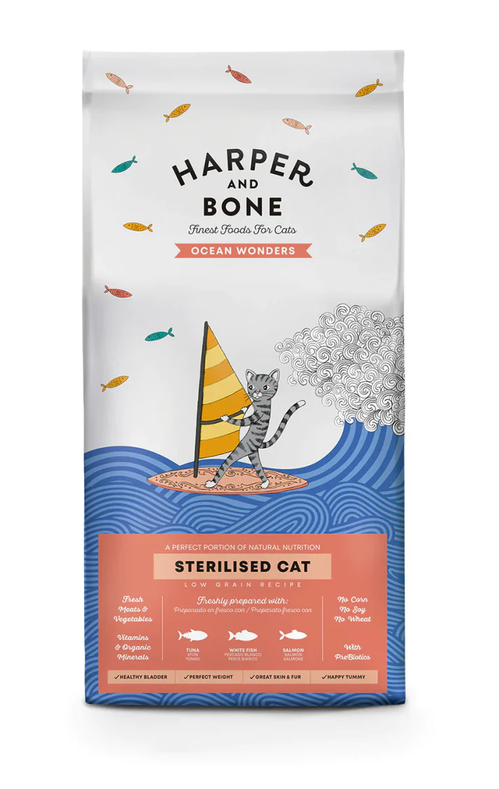Harper & Bone Cat – Ocean Wonders – Sterilised