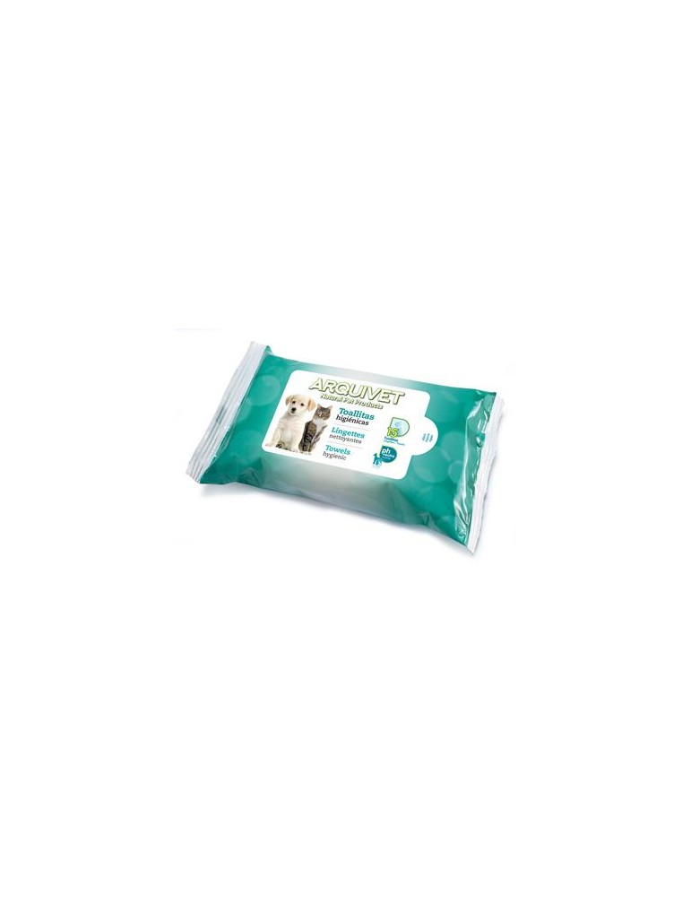 Hygienic wipes for dogs and cats - 15 units