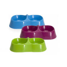 DOUBLE MAYA BOWL SM CM.21,5X11,5X6