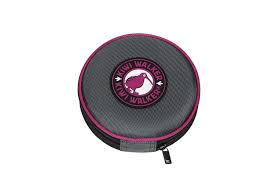 kiwi walker travel double bowl pink   with bag