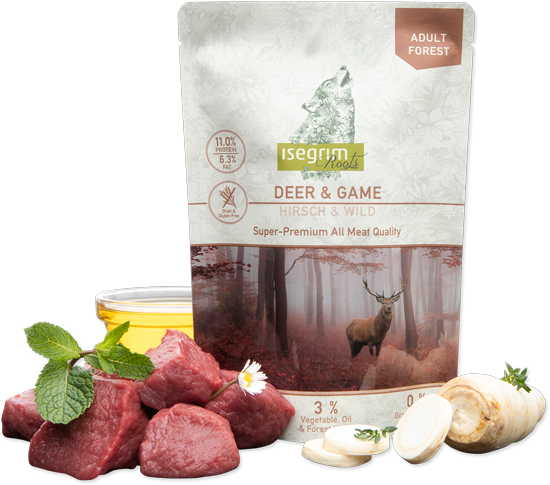 Isegrim Can Adult Deer & Game Pouch 410gr