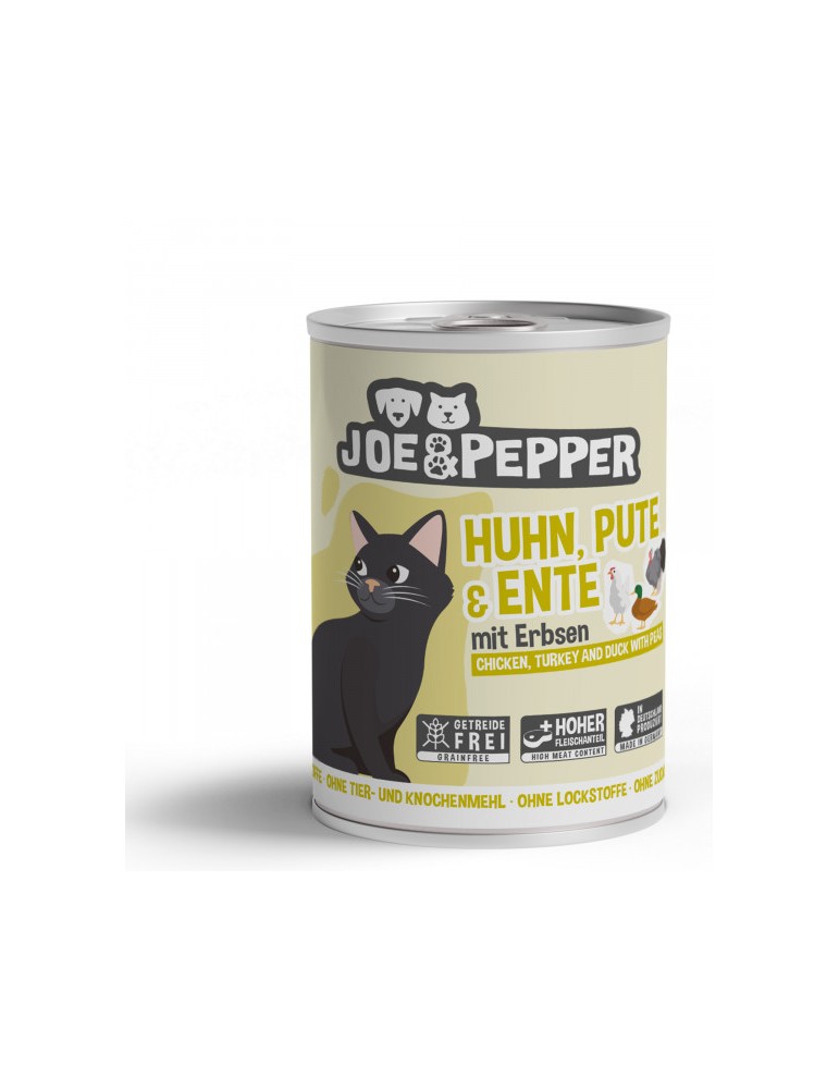 Joe & Pepper Chicken Turkey and Duck with Peas