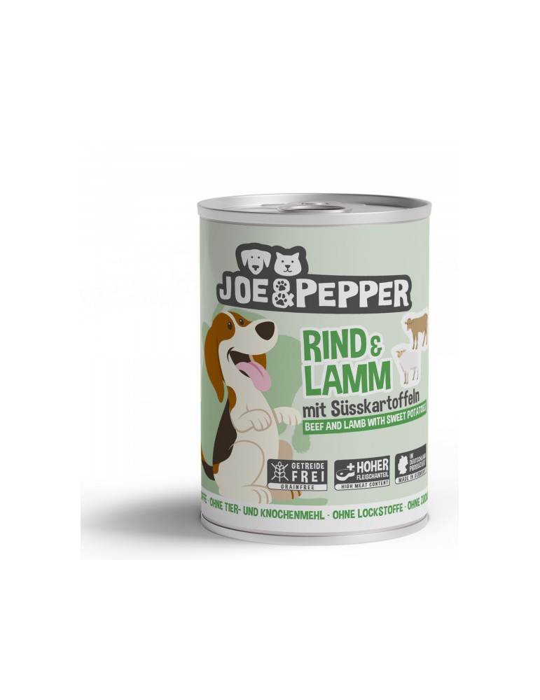 Joe & Pepper Beef and Lamb with Sweet Potatoes