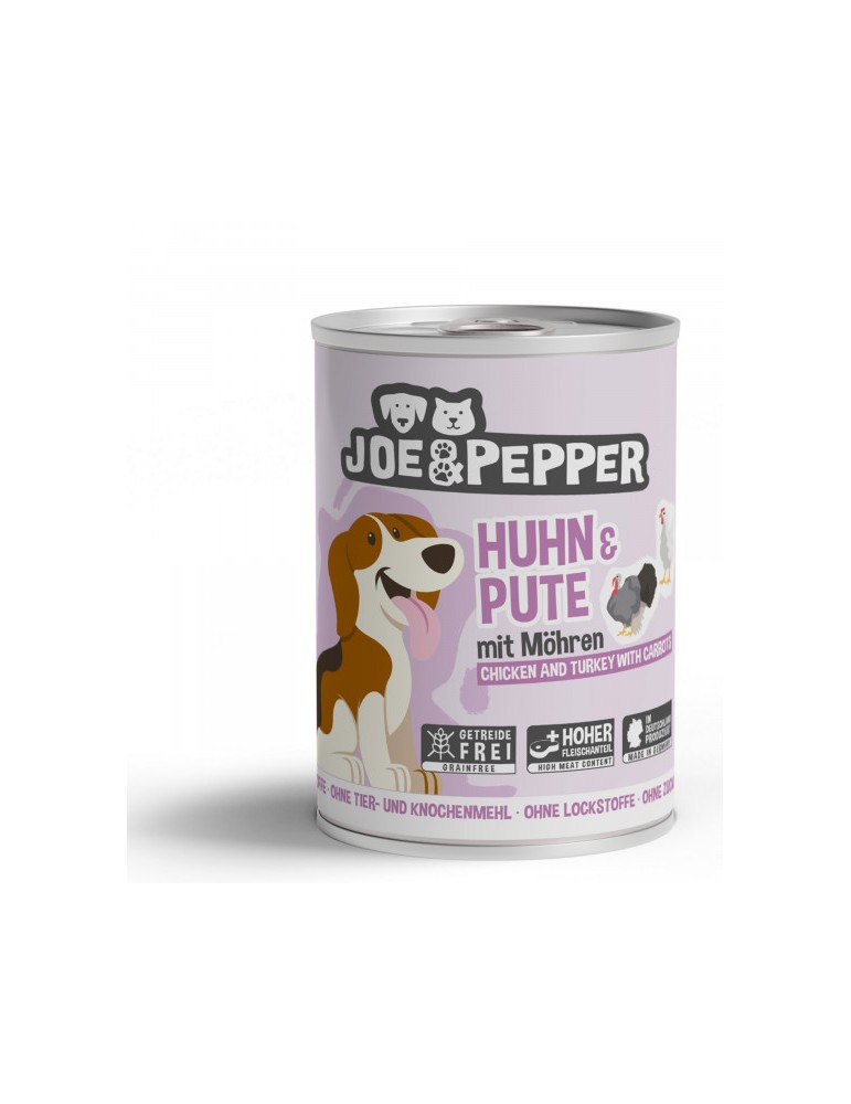 Joe & Pepper Chicken and Turkey with Carrots