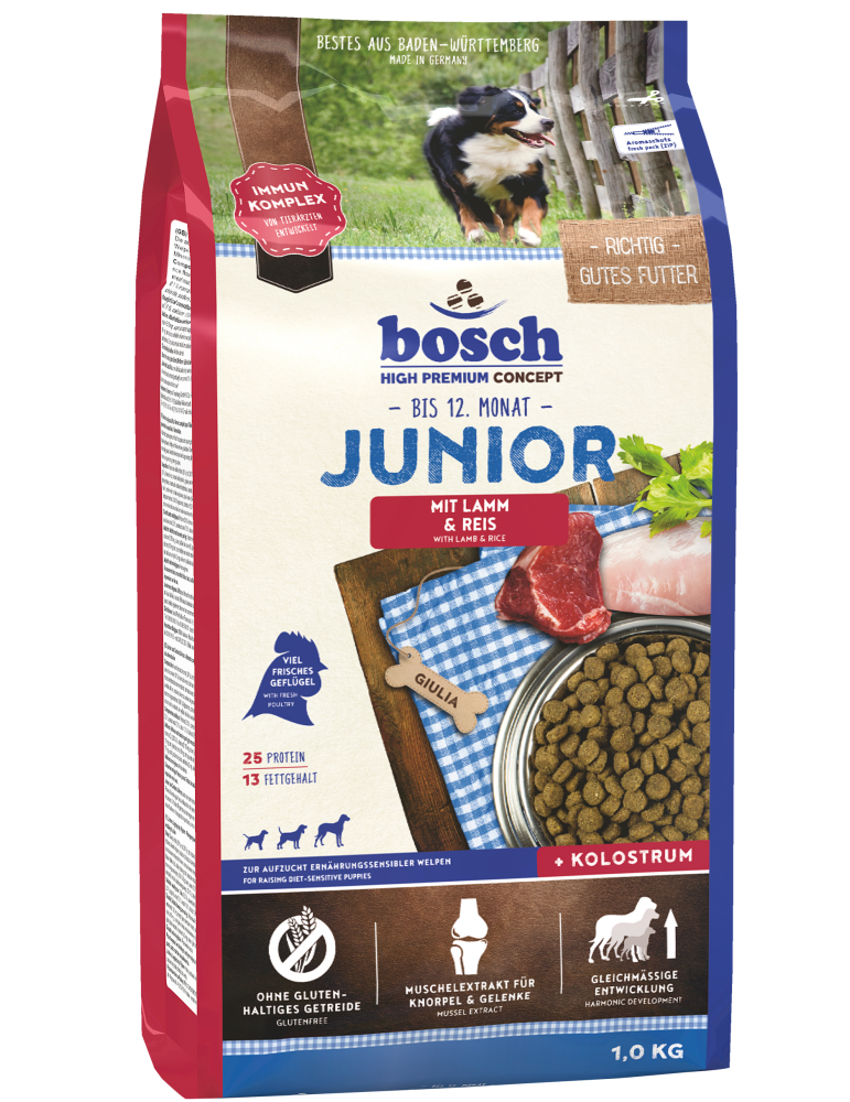 Bosch Junior with Lamb & Rice
