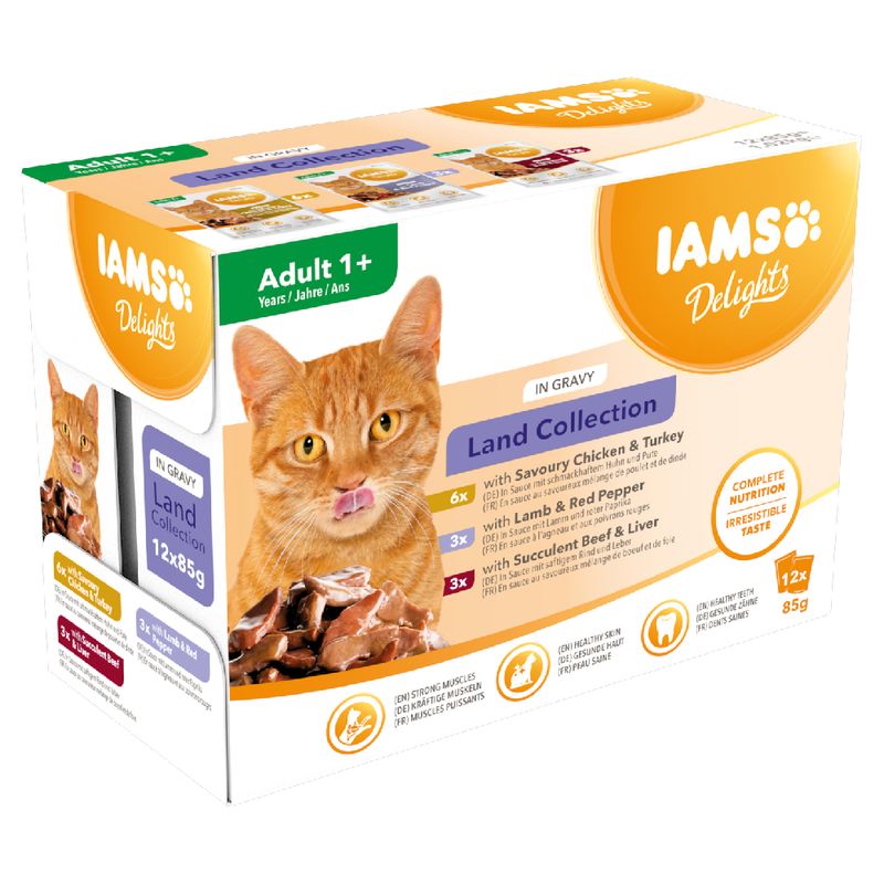 IAMS Cat Land in gravy 85gr x12