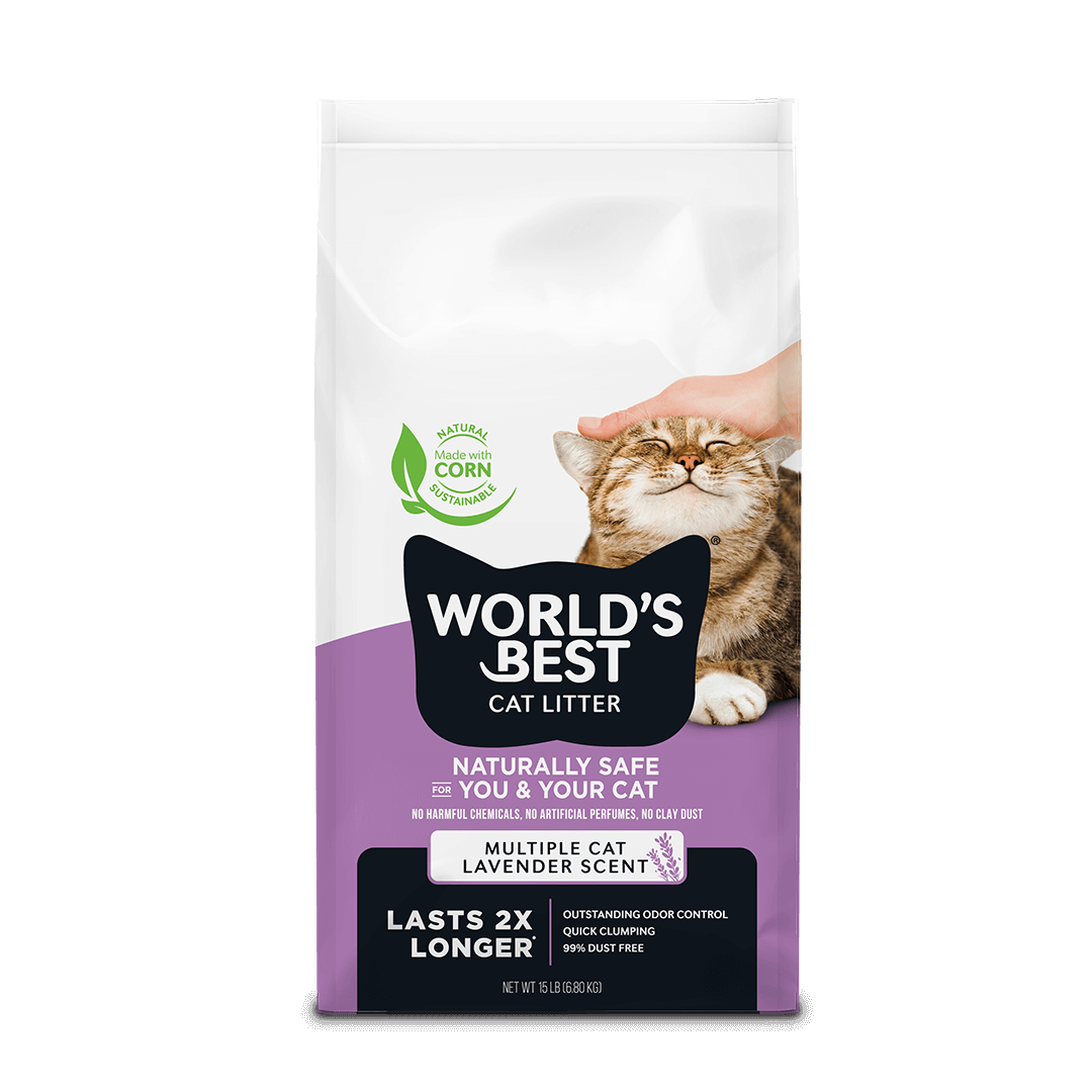 World’s Best Cat Litter Multiple Cat Lavender Scent