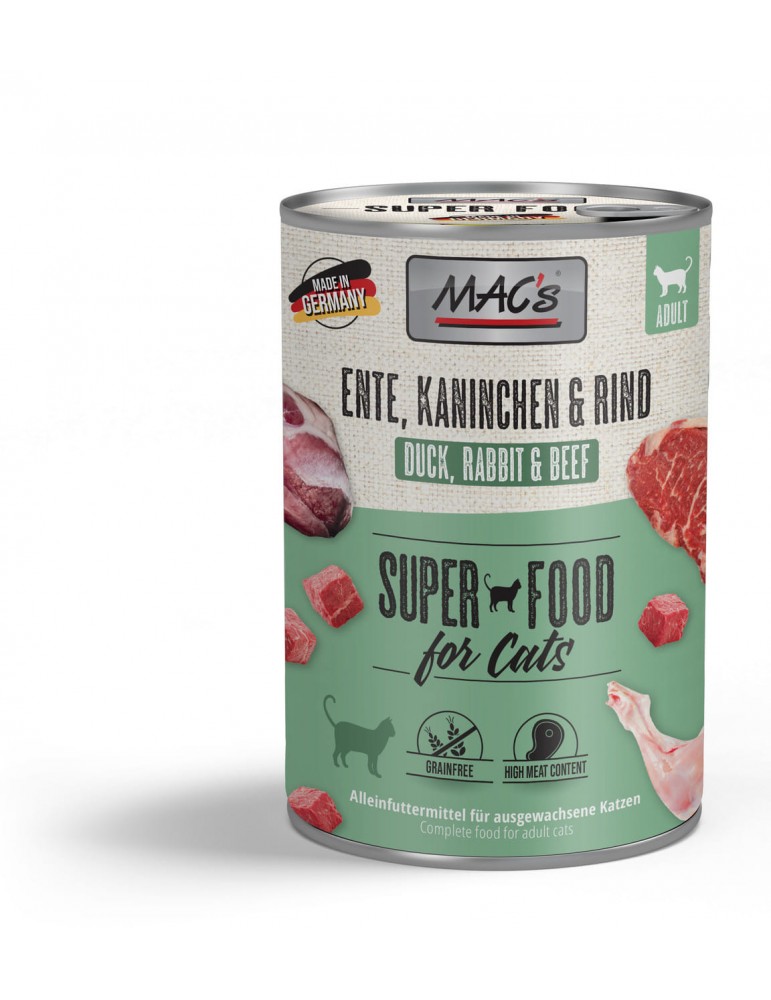 MAC's Adult Duck, Rabbit and Beef