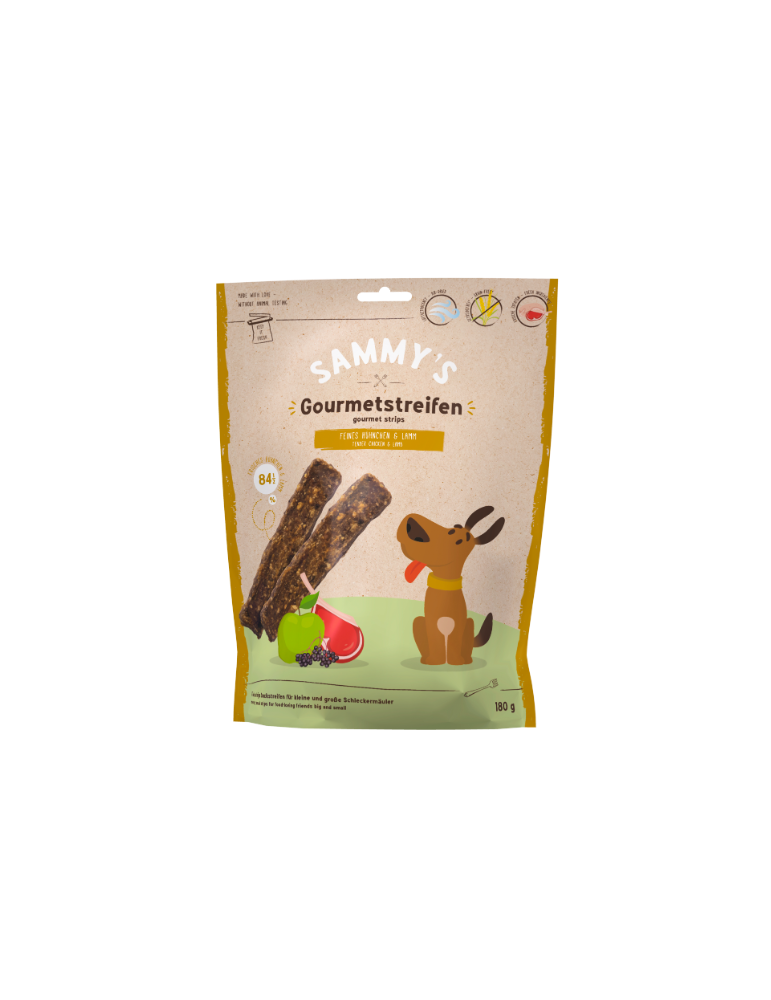 Sammy's Gourmet Stripes with Lamb & Chicken