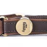 MyFamily Bilbao Dog Leash Bilbao in Fine Crafted Brown Leatherette and Rope - Image 3