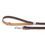 MyFamily Hermitage Dog Leash in Genuine Italian Brown Leather - Image 2