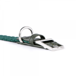 MyFamily Milano Dog Collar in Premier Quality Italian Green Nylon - Image 2