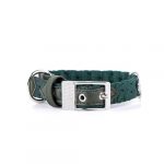 MyFamily Milano Dog Collar in Premier Quality Italian Green Nylon - Image 3