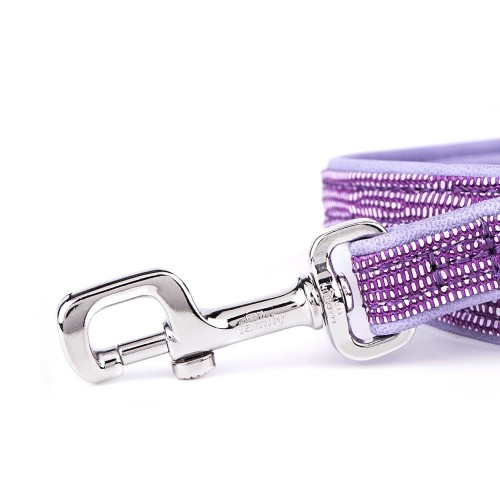 MyFamily Saint Tropez Leash in Fine Crafted Lilac Leatherette