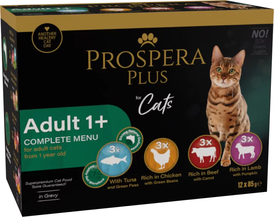 Prospera Plus Pouch Adult 1+, 12x 85g