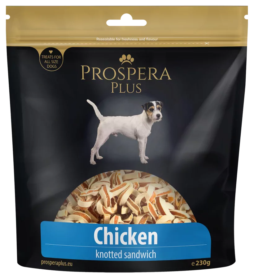 Prospera Plus Chicken knotted sandwich