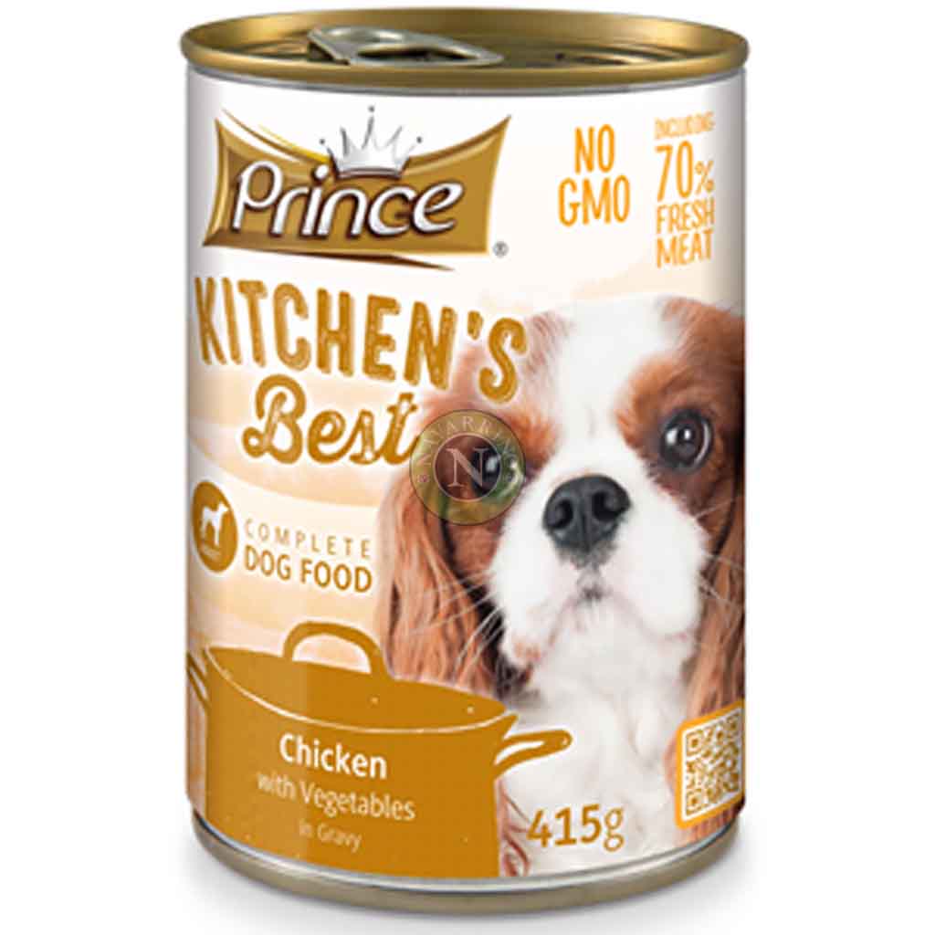 Prince Kitchen’s Best Dog Wet Food Chicken Vegetables
