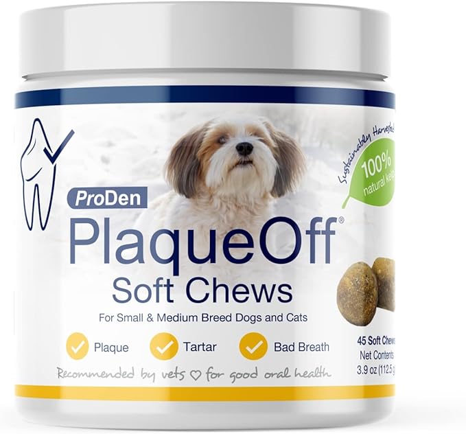 ProDen PlaqueOff Chew Small/Medium Dog & Cat 90g (120 pcs)