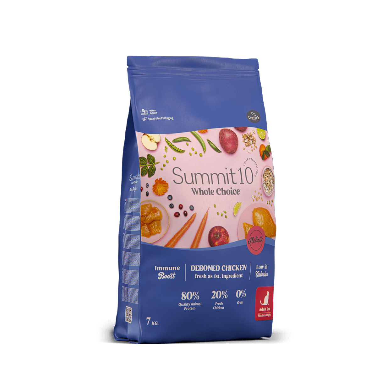 SUMMIT 10 whole choice  ADULT CAT 7KG