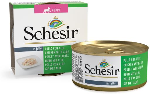 Schesir Chicken Fillets With Aloe For Puppys 150g