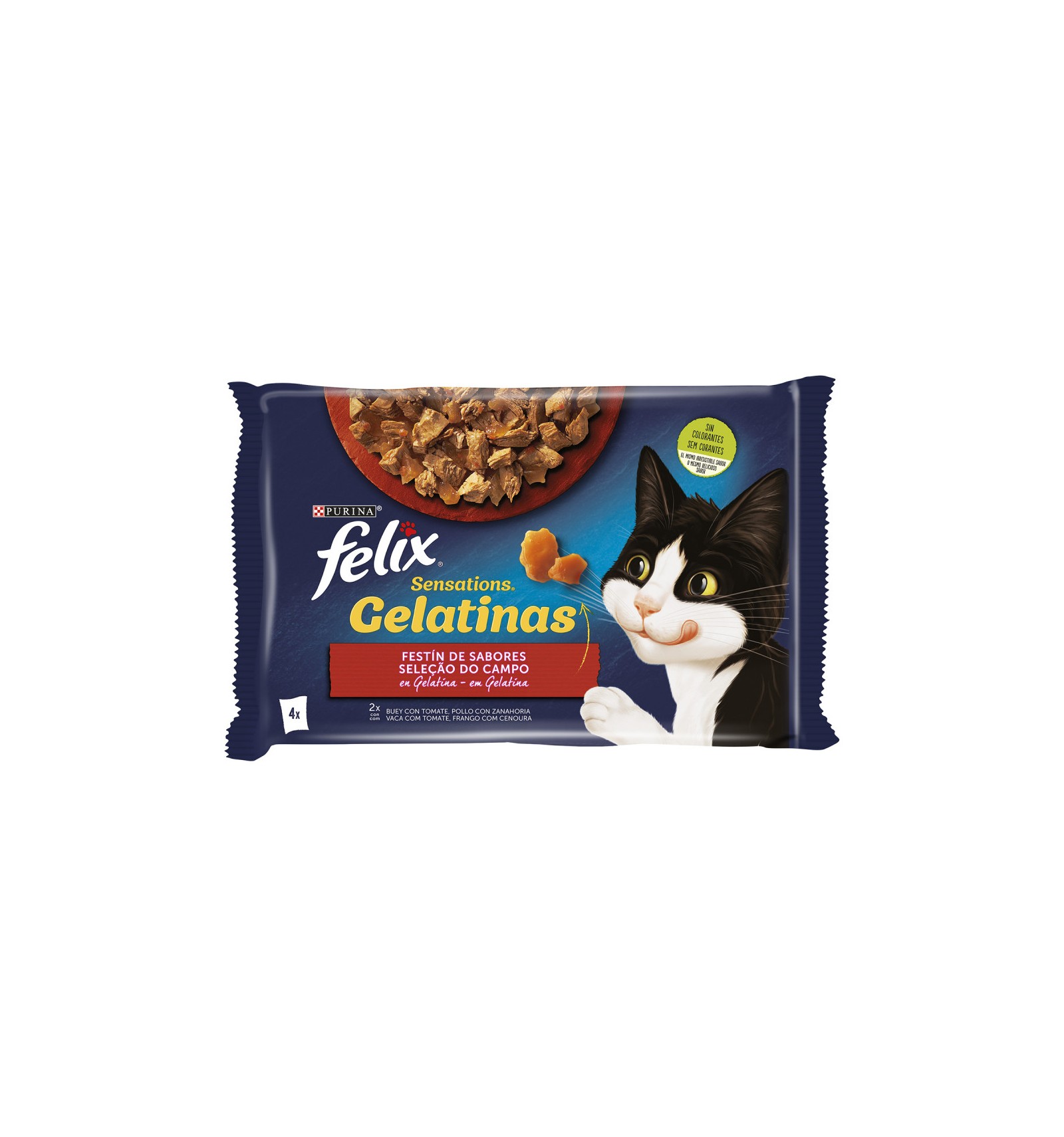 FELIX POUCHES SENSATION MIX 4X85GR