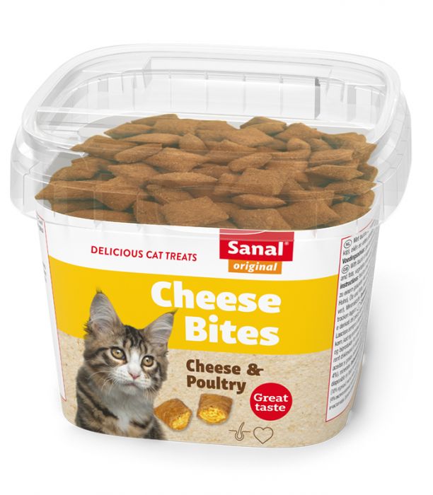 SANAL CAT CHEESE BITES CUP 75GR