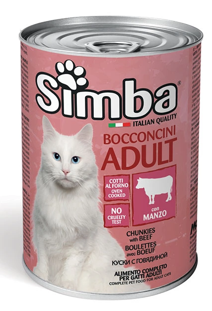 SIMBA CAT TIN BEEF 415GR