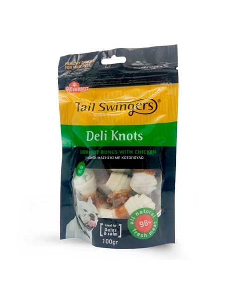 Tailsw RH White Small Deli Knots Chicken