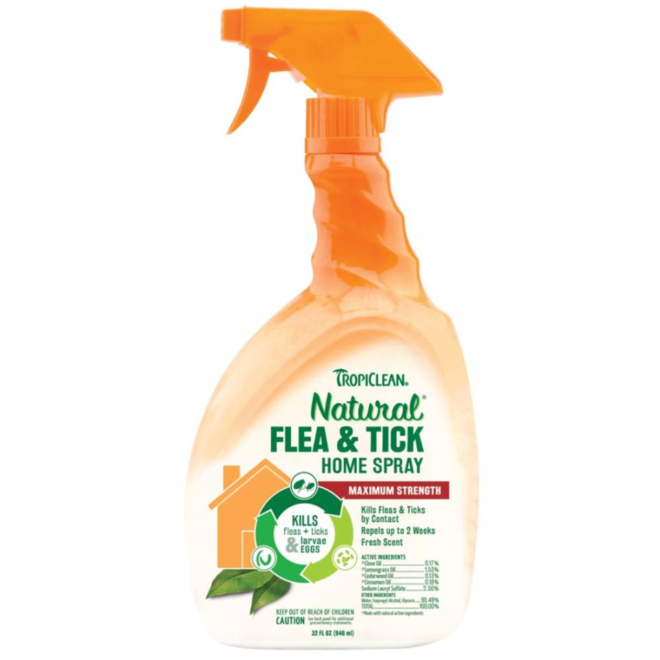 TROPICLEAN FLEA&TICK SPRAY FOR HOME 946ML