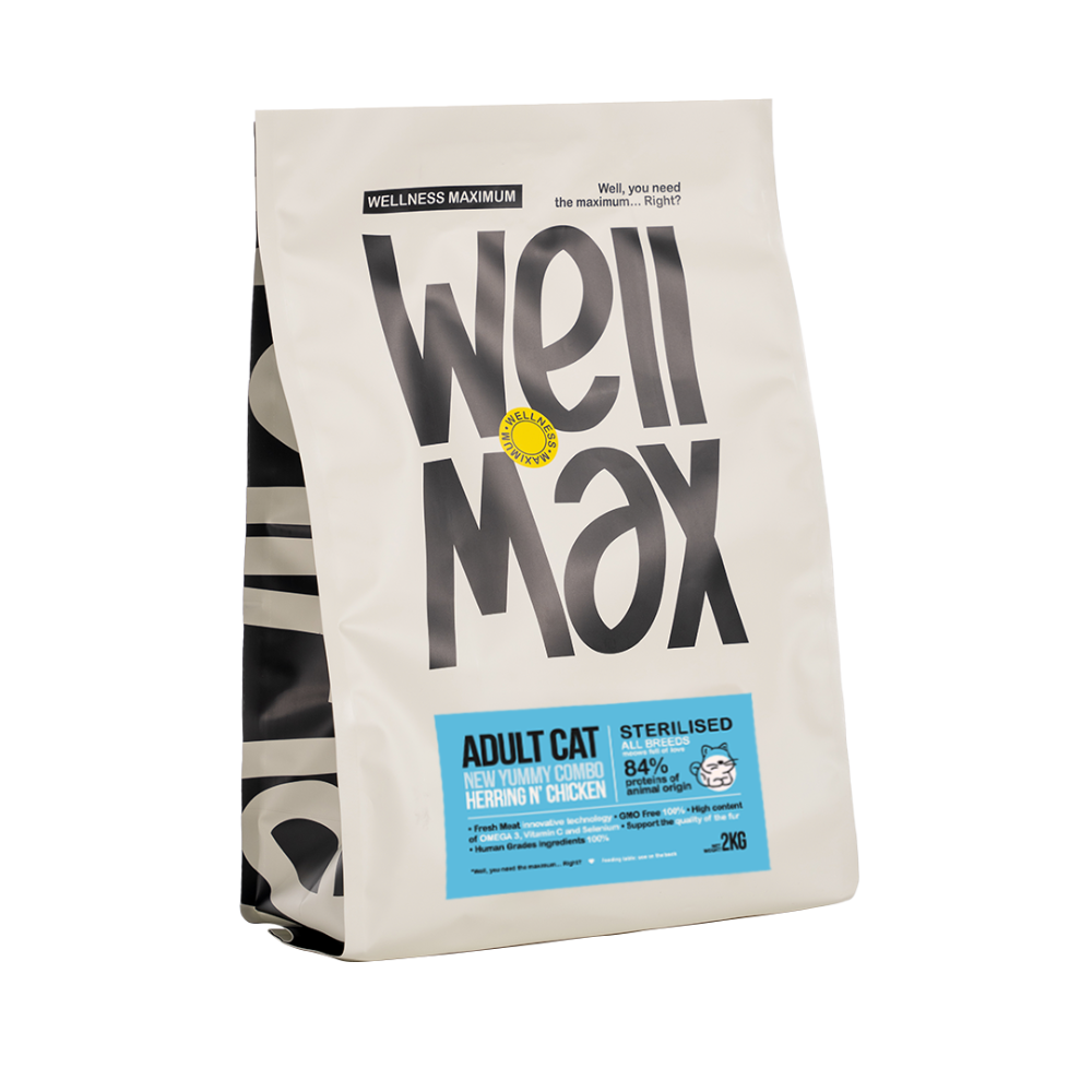 Wellmax Herring, Salmon & Chicken Sterilised Cat